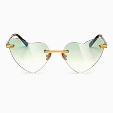 Сонцезахисні окуляри BUST OUT KAYT CUORE - ORO зелений Сонцезахисні окуляри BUST OUT KAYT CUORE - ORO зелений